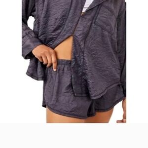 Anthropologie Plum Pajama Set